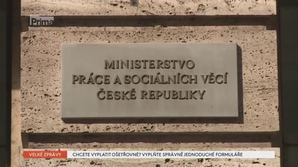 7. 4. 2020 VELKÉ ZPRÁVY: CHCETE VYPLATIT OŠETŘOVNÉ? VYPLŇTE SPRÁVNĚ JEDNODUCHÉ FORMULÁŘE